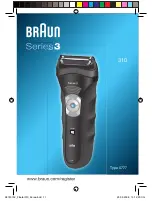 Braun 310 wet&dry User Manual preview