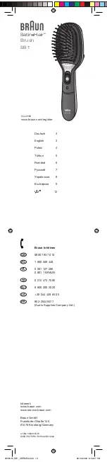 Braun 3558 Manual preview