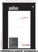 Preview for 1 page of Braun 5020cc Manual