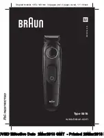 Preview for 1 page of Braun 5516 Manual