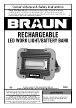 Preview for 1 page of Braun 56163 Owner'S Manual & Safety Instructions