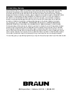 Предварительный просмотр 8 страницы Braun 56354 Owner'S Manual