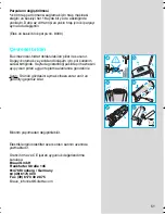 Preview for 51 page of Braun 5644 Owner'S Manual