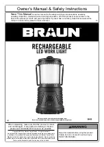 Braun 58488 Owner'S Manual & Safety Instructions предпросмотр