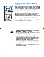 Предварительный просмотр 15 страницы Braun 6083 User Manual