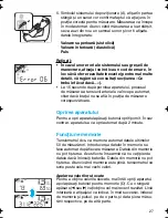 Предварительный просмотр 27 страницы Braun 6083 User Manual