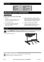 Preview for 2 page of Braun 64078 Owner'S Manual & Safety Instructions