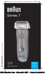 Braun 720s-4 Instructions Manual preview