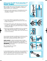 Предварительный просмотр 17 страницы Braun 8500 DLX OxyJet Owner'S Manual