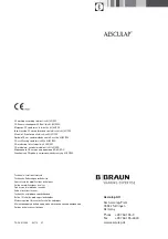 Preview for 250 page of Braun Acculan 3Ti Instructions For Use/Technical Description