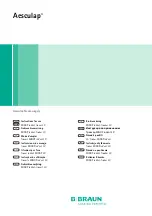 Braun Aescualp MINOP inVent trocar 30 Instructions For Use Manual предпросмотр