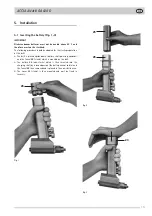 Предварительный просмотр 17 страницы Braun AESCULAP ACCULAN GA 620 D Instructions For Use/Technical Description