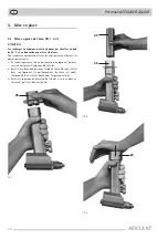 Предварительный просмотр 28 страницы Braun AESCULAP ACCULAN GA 620 D Instructions For Use/Technical Description