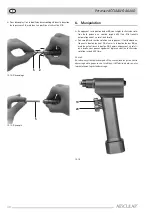 Предварительный просмотр 32 страницы Braun AESCULAP ACCULAN GA 620 D Instructions For Use/Technical Description