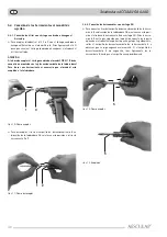 Предварительный просмотр 42 страницы Braun AESCULAP ACCULAN GA 620 D Instructions For Use/Technical Description