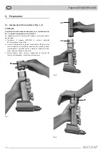 Предварительный просмотр 50 страницы Braun AESCULAP ACCULAN GA 620 D Instructions For Use/Technical Description