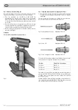 Предварительный просмотр 62 страницы Braun AESCULAP ACCULAN GA 620 D Instructions For Use/Technical Description