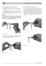 Предварительный просмотр 64 страницы Braun AESCULAP ACCULAN GA 620 D Instructions For Use/Technical Description