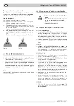 Предварительный просмотр 66 страницы Braun AESCULAP ACCULAN GA 620 D Instructions For Use/Technical Description