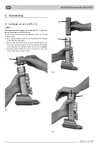 Предварительный просмотр 72 страницы Braun AESCULAP ACCULAN GA 620 D Instructions For Use/Technical Description