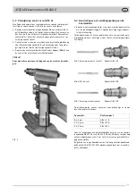 Предварительный просмотр 73 страницы Braun AESCULAP ACCULAN GA 620 D Instructions For Use/Technical Description