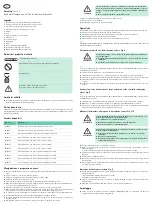 Preview for 14 page of Braun Aesculap activ C Instructions For Use/Technical Description