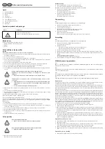 Предварительный просмотр 2 страницы Braun Aesculap Adtec mini Instructions For Use Manual