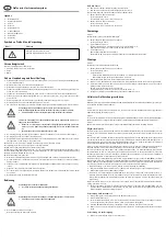 Предварительный просмотр 5 страницы Braun Aesculap Adtec mini Instructions For Use Manual