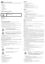 Предварительный просмотр 26 страницы Braun Aesculap Adtec mini Instructions For Use Manual