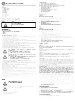 Предварительный просмотр 32 страницы Braun Aesculap Adtec mini Instructions For Use Manual