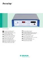 Предварительный просмотр 1 страницы Braun Aesculap GN060 Instructions For Use/Technical Description