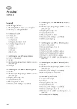 Preview for 292 page of Braun Aesculap MACS II Instructions For Use/Technical Description