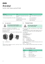 Preview for 16 page of Braun Aesculap PV440 Instructions For Use/Technical Description