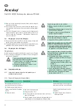 Preview for 82 page of Braun Aesculap PV440 Instructions For Use/Technical Description