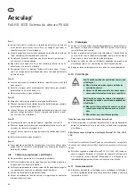 Preview for 84 page of Braun Aesculap PV440 Instructions For Use/Technical Description