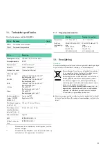 Preview for 101 page of Braun Aesculap PV440 Instructions For Use/Technical Description