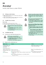 Preview for 184 page of Braun Aesculap PV440 Instructions For Use/Technical Description