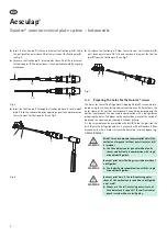 Предварительный просмотр 8 страницы Braun Aesculap Quintex Instructions For Use/Technical Description