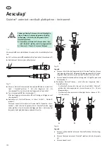 Предварительный просмотр 152 страницы Braun Aesculap Quintex Instructions For Use/Technical Description