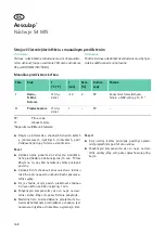 Предварительный просмотр 172 страницы Braun Aesculap S4 MIS Spyder Instructions For Use/Technical Description