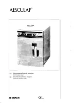 Braun AESCULAP Vacumax Instructions For Use/Technical Description preview