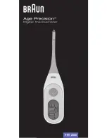 Braun Age Precision PRT 2000 User Manual предпросмотр