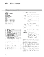 Предварительный просмотр 54 страницы Braun BASECut Aesculap XT407 Instructions For Use Manual