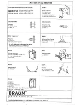 Предварительный просмотр 26 страницы Braun BBD6W Instruction Manual