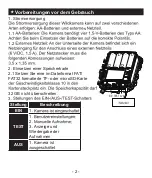 Предварительный просмотр 3 страницы Braun BLACK200 WiFi Mini Manual