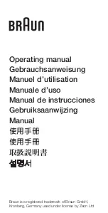 Preview for 3 page of Braun BN0095 5030.D Ronda Operating Manual