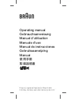 Preview for 3 page of Braun BN0221 Operating Manual