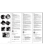 Предварительный просмотр 1 страницы Braun BNC007 User Instructions