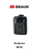 Braun Bodycam BCX2 User Manual preview