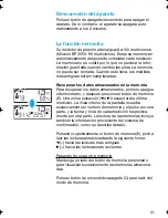 Preview for 31 page of Braun BP 3550 User Manual